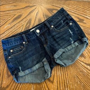 Garage jean shorts